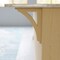 Ekena Millwork 1 3/4"W x 8 1/2"D x 12"H Large Thorton Wood Bracket, Alder BKTW01X08X12THAL - alternate 3